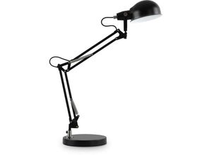 8021696313344 - Johnny Schreibtisch-Arbeitslampe Schwarz - Ideal Lux