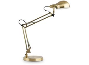 8021696313368 - Johnny Schreibtisch-Arbeitslampe aus antikem Messing - Ideal Lux