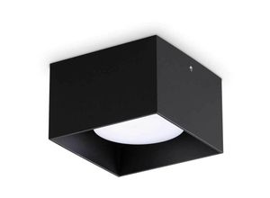 8021696317496 - Spike Quadratisches Aufbau-Downlight Schwarz - Ideal Lux