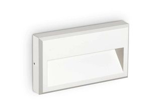 8021696322292 - Febe Integrierte LED-Wandleuchte für den Außenbereich weiß 630 lm 4000 k IP65 - Ideal Lux