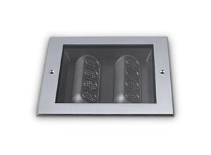 8021696325682 - Taurus Integrierte LED-Bodeneinbauleuchte für den Außenbereich quadratisch Stahl 1300 lm 3000 k IP67 - Ideal Lux