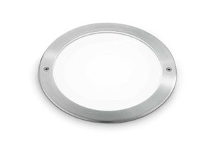 8021696325699 - Taurus Integrierte LED-Bodeneinbauleuchte für den Außenbereich breit rund Stahl 1750 lm 3000 k IP67 - Ideal Lux