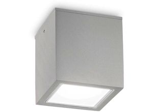 8021696326887 - Ideal Lux TECHO Großes Aufbau-Downlight Grau IP54