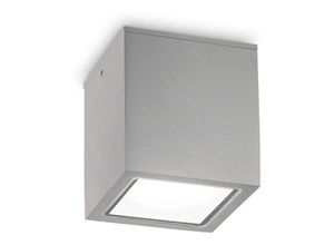 8021696326894 - Techo Kleines Aufbau-Downlight Grau IP54 - Ideal Lux