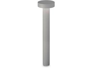 8021696326931 - Tesla 4-flammige Außenpollerleuchte 80 cm Grau IP44 - Ideal Lux