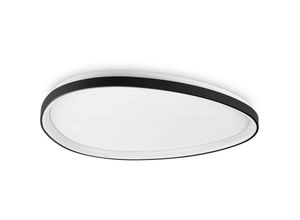 8021696328089 - Gemini 81 cm integrierte halbbündige LED-Einbauleuchte Schwarz 5400 lm 3000 k - Ideal Lux