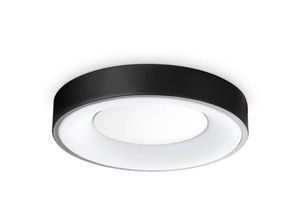 8021696328140 - Planet Integriertes LED-Halbbündiges Licht Schwarz 1550 lm 3000 k - Ideal Lux