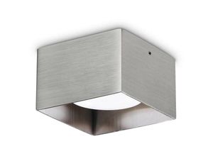 8021696328805 - Spike Quadratisches Aufbau-Downlight Nickel - Ideal Lux