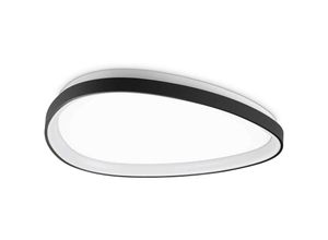 8021696328959 - Gemini 61 cm integrierte DALI-LED-Halbbündigleuchte Schwarz 3650 lm 3000 k - Ideal Lux