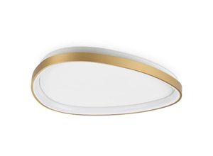 8021696328966 - Gemini 61 cm integrierte DALI-LED-Halbbündigleuchte Messing 3650 lm 3000 k - Ideal Lux