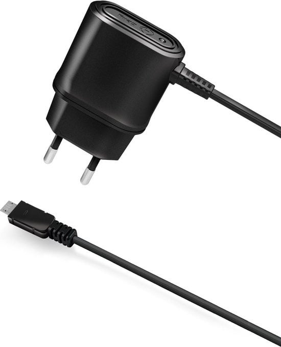 8021735084822 - Micro-USB-Reise-Ladegerät 1A - Schwarz