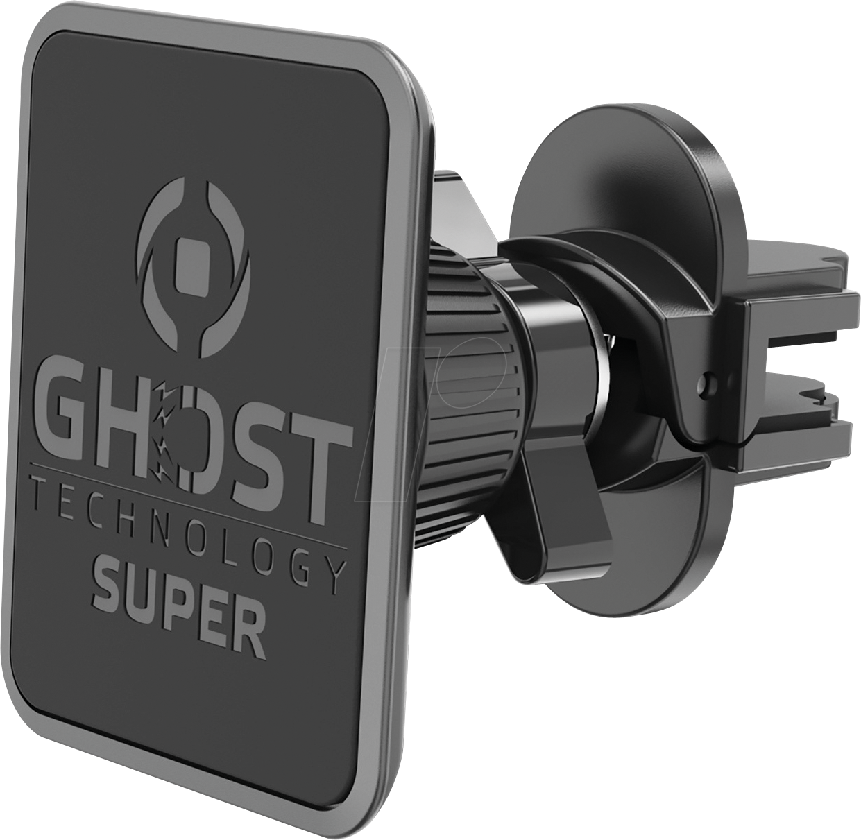 8021735755241 - - Telefonhalterung - Ghost Super Plus - Universelle magnetische Autohalterung - Schwarz