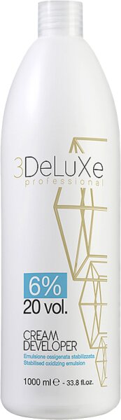 8022033111104 - 3DeLuxe Creme Oxyd 6% 1 Liter 8022033111104 - 3DeLuxe Creme Oxyd 6% 1 Liter