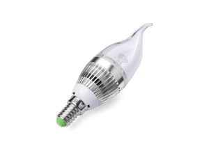 8022044013053 - Trade Shop Traesio - 10 x 3W E14 led Kerzenlampe warmweißes Licht