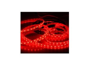 8022044056821 - Trade Shop Traesio - spule flexible led streifen 5050 5MT klebendes licht innen aussen IP65 Rot - Rot