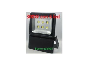 8022044089249 - Trade Shop Traesio - wasserdichter led-strahler 300W mit 6 leds und hoher abstrahlung im freien