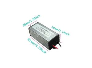 8022044142982 - Trade Shop Traesio - ersatz-led-treiber 10W 20W 30W 50W für led-scheinwerfer gleichstrom aluminium 20 Watt