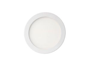 8022044145723 - RUNDE ODER QUADRATISCHE LED PANEEL 3 6 12 18 20 25W VERTIEFT KALT WARM NEUTRAL 6 Watt Tondo Warmes Weiß - Warmes Weiß