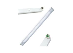 8022044146881 - Trade Shop Traesio - 10X deckenleuchte leere deckenlampen für led T8 röhren 60 90 120 150 -120 cm -