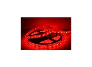 8022044155098 - Trade Shop Traesio - spule flexible led streifen 5050 5M klebendes licht innen aussen IP65 Rot - Rot