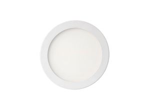 8022044156279 - Trade Shop Traesio - runde oder quadratische led paneel 3 6 12 18 20 25W vertieft kalt warm neutral 20 Watt Tondo Naturweiß - Naturweiß