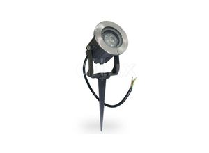 8022044162454 - Trade Shop Traesio - cob led garten strahler 5W watt stütze peg licht grün ip 65