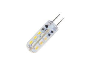 8022044164540 - Trade Shop Traesio - 3 strahler birnen 2W 24 led G4 stiftsockel warmes kaltes weisses licht 12V Kühles Weiß - Kühles Weiß