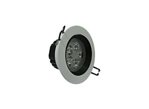8022044182094 - Trade Shop Traesio - led-einbaustrahler mit lamellen 3 5 7 9 12 15 18 w rahmen weiss 5 Watt Warmes Weiß - Warmes Weiß
