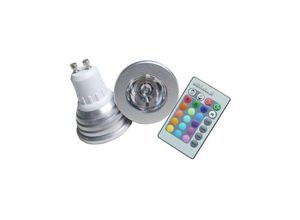 8022044183145 - Trade Shop Traesio - led strahler mehrfarbig programmierbar rgb licht E27 GU10 E14 MR16 mit fernbedienung -GU10 -