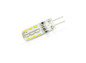 8022044196756 - Trade Shop Traesio - 2 glühbirnen 25W led 32 smd G4 stiftsockel warmes kaltes weisses licht 220V Warmes Weiß - Warmes Weiß