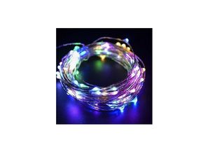 8022044197173 - Trade Shop Traesio - 3 meter streifen led flexibel spule batteriebetrieben kupferdraht licht rgb - rgb