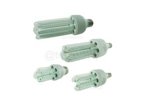 8022044205014 - Trade Shop Traesio - kit 4 led glühbirnen E27 9W sockel kaltes weisses licht 6000K lebensdauer