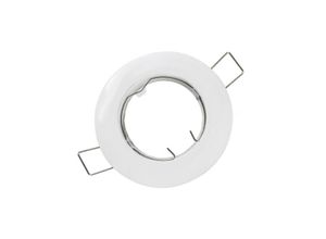 8022044239590 - Trade Shop Traesio - fester strahlerhalter einbau glühbirne led lampe GU10 weiss 60MM