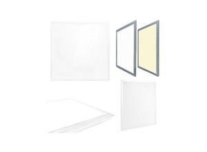 8022044253428 - Trade Shop Traesio - led paneel weisheit 60X60 cm in 6500K 4000K weiss 40W Kühles Weiß - Kühles Weiß