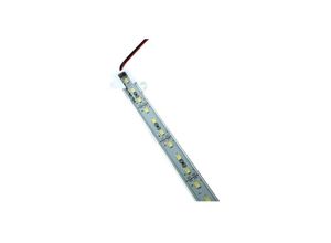 8022044260426 - Trade Shop Traesio - led streifen profil 1MT bar starr aluminium smd IP20 IP65 abdeckung IP65 Naturweiß smd 5630 - Naturweiß