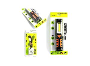 8022044262109 - Tragbare Wiederaufladbare Led Strip Cob Torch - Schwenkbare Basis Und Haken