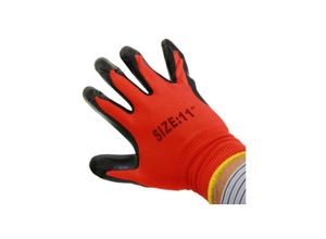 8022044268439 - Trade Shop Traesio - 12 paar beschichtete nylon-nitril-arbeitshandschuhe in 91011 erhältlich 11