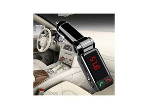 8022044269030 - Trade Shop Traesio - freisprechanlage bluetooth transmitter mit fm display MP3 player usb auto modulator