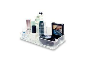 8022044270531 - Trade Shop Traesio - kosmetik-organisator make-up-zubehör display-ständer 8 fächer 17X9CM acryl