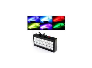 8022044273280 - Strobe 18 Led Rgb Licht Projektor Effekt Dj Einstellbare Musik Steuerung