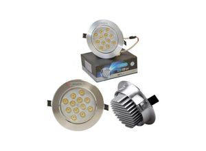 8022044274331 - Trade Shop Traesio - led-strahler 1W bis 24W einbau mit frühling warmes kaltes licht weisheit 18 Watt Warmes Weiß - Warmes Weiß