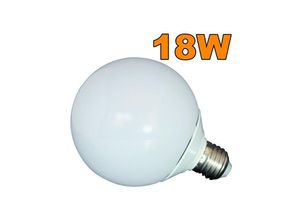 8022044276151 - Trade Shop Traesio - led kugellampe G20 kugelbirne kaltes licht 15 18W mit E27 fassung 18 Watt