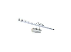 8022044286044 - Trade Shop Traesio - 12W matt aluminium led bad applique kaltes oder warmes licht Warmes Weiß - Warmes Weiß