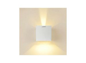 8022044299945 - Trade Shop Traesio - led würfel wandlampe 10W 1300LM updown dimmbares licht IP65 Warmes Weiß - Warmes Weiß 8022044299945 - Trade Shop Traesio - led würfel wandlampe 10W 1300LM updown dimmbares licht IP65 Warmes Weiß - Warmes Weiß