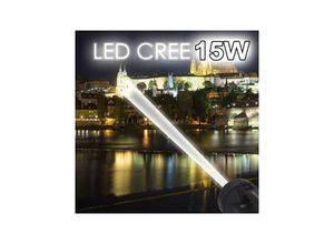 8022044328706 - Trade Shop Traesio - ultrastarke wiederaufladbare zielsuchende taschenlampe mit 15W cree T6 led bis zu 1KM