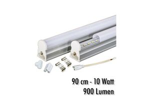 8022044368702 - Trade Shop Traesio - T5 neonröhre led 10 w 90 cm 900 lmn für innenbereich weisses licht deckenleuchte Warmes Weiß - Warmes Weiß