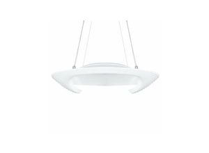 8022044374888 - Kronleuchter lampe scheibe ring rundes licht led deckenhänger modern