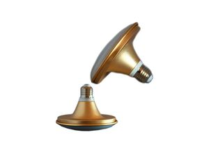 8022044549354 - Trade Shop Traesio - led lampe smd kugelbirne 18 30 w 6500K weisses licht E27 gold 12 Watt