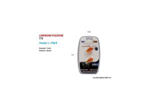 8022044570129 - Trade Shop Traesio - T15 maxtech L-P069 12VOLT 10WATT ultra-bright glühbirnen