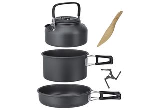 8022068082783 - Camping Kochset Packpot Ultralite 18 Geschirr Topf Pfanne Kessel Alu